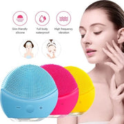 Facial Vibrating Cleansing Brush Silicone